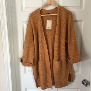 Tan Cardigan